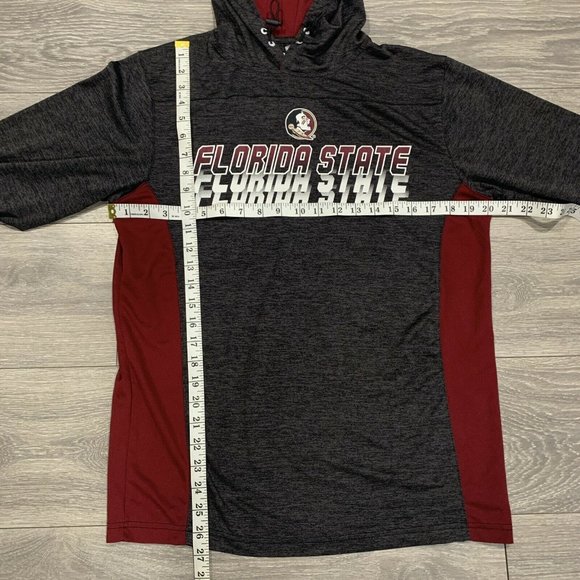Florida State Seminoles Hooded Long Sleeve T Shirt - Picture 4 of 5